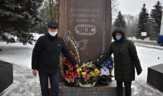 На Марківщині вшанували учасників ліквідації наслідків аварії на Чорнобильській АЕС