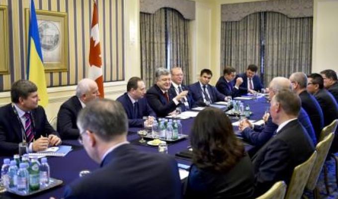 Президент провів зустріч з групою канадських депутатів