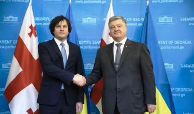 Президент України та Голова Парламенту Грузії домовились посилити міжпарламентську взаємодію