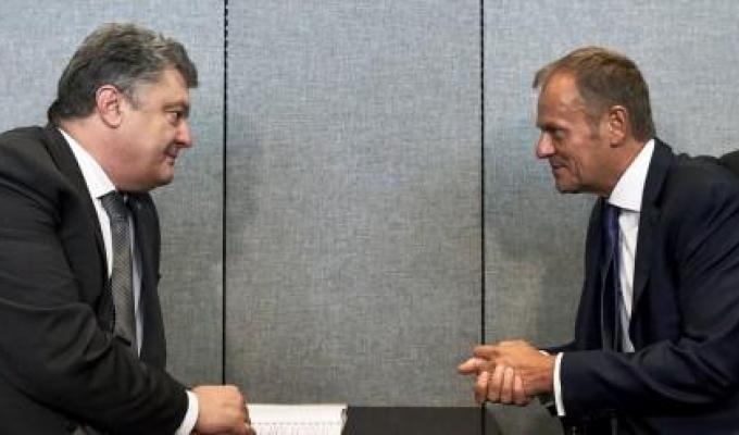 Глава держави провів зустріч з Президентом Європейської Ради