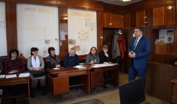 Робоча нарада директорів загальноосвітніх шкіл на Марківщині