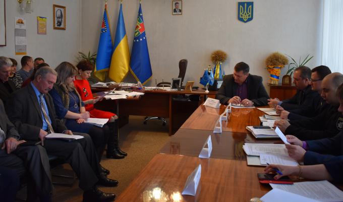 Засідання колегії Марківської райдержадміністрації