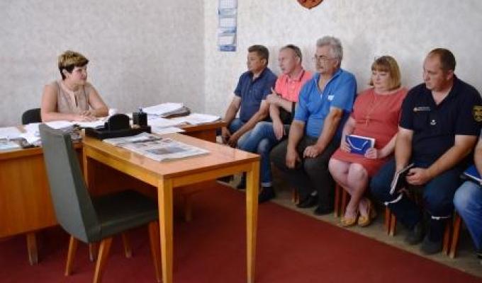 Засідання районного штабу з підготовки житлово-комунального господарства та об’єктів соціального призначення