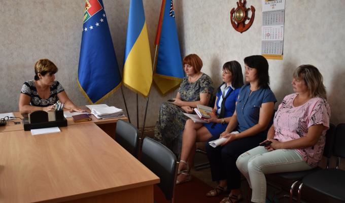  Засідання комісії з питань захисту прав дитини при Марківській райдержадміністрації 