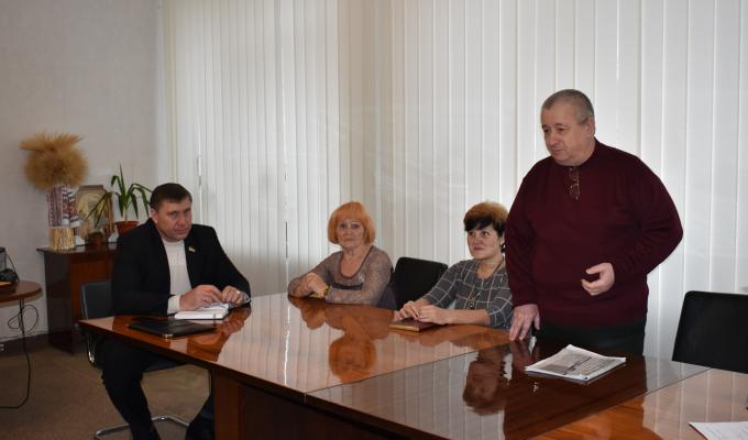 Засідання президії ради громадської організації «Марківська районна організація ветеранів України ім. А.І. Єременка»