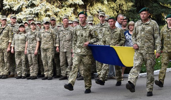 Урочисте підняття Державного Прапора України на Марківщині
