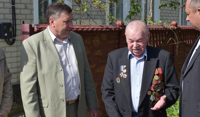 На Марківщині відвідали ветеранів Другої світової війни