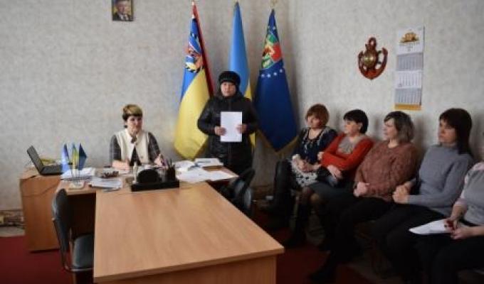 Засідання комісії з питань захисту прав дитини в Марківській райдержадміністрації