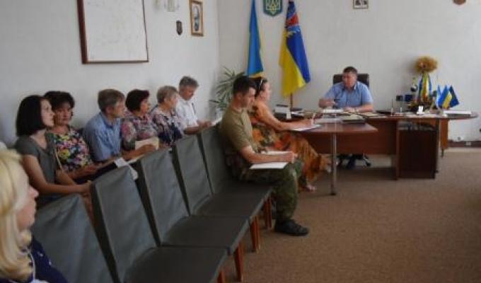 Засідання оргкомітету Марківської райдержадміністрації