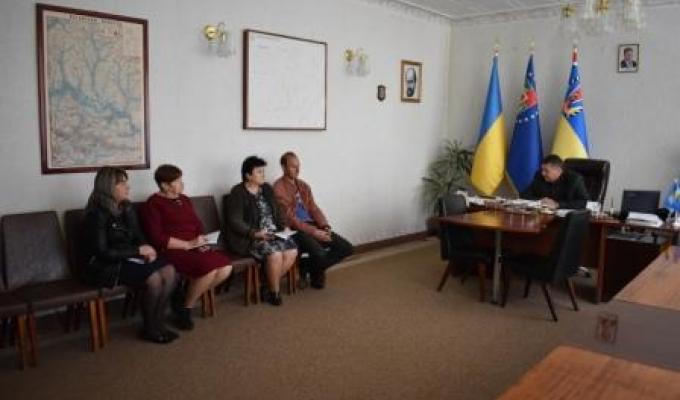 Робоча на рада у голови Марківської РДА