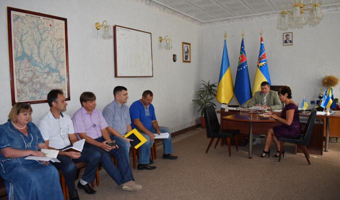 Засідання робочої групи із земельних питань при Марківській РДА