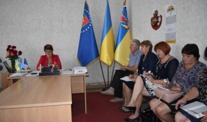 Засідання Робочої групи з розробки Програми економічного і соціального розвитку Марківського району 
