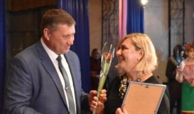 На Марківщині урочисто привітали працівників освітньої галузі району