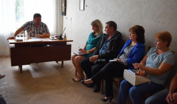 Засідання районного комітету забезпечення доступності інвалідів та інших маломобільних  груп населення 