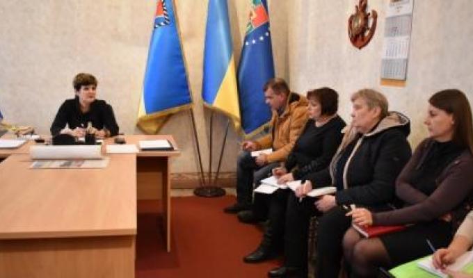 Засідання оргкомітету Марківської райдержадміністрації