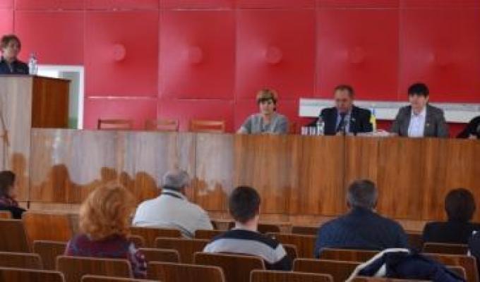 Засідання позачергової сесії Марківської районної ради