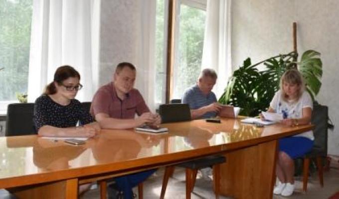 Засідання районного штабу з підготовки житлово-комунального господарства та об’єктів соціального призначення в Марківський райдержадміністрації