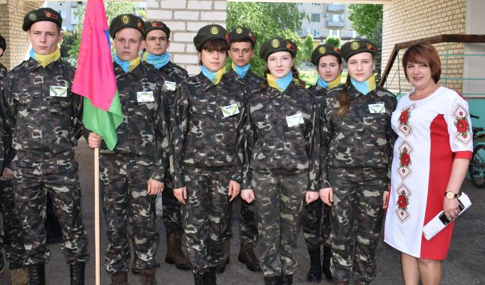 Відбувся І районний етап Всеукраїнської дитячо-юнацької військово-патріотичної гри "Сокіл" ("Джура") на Марківщині