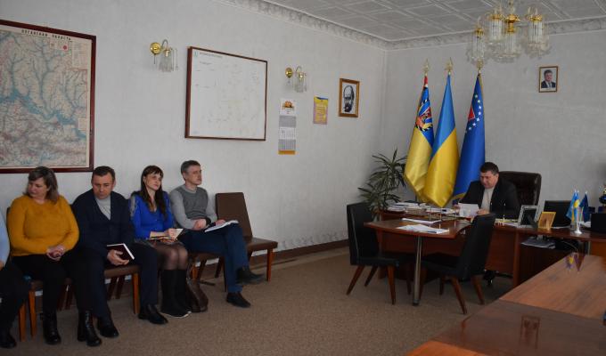 Засідання комісії з питань прав дитини при Марківській райдержадміністрації