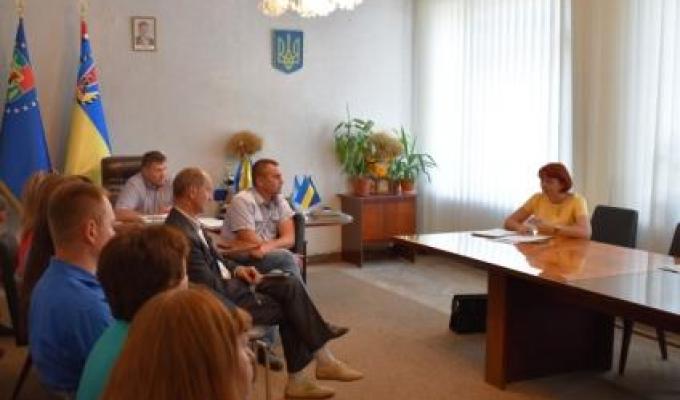 Зустріч директора департаменту агропромислового розвитку Лариси Бичкової з громадою Марківщини