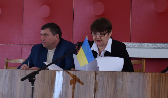 Участь голови Марківської райдержадміністрації у засіданні позачергової сесії районної ради 