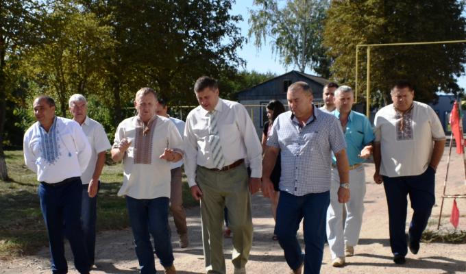 На Марківщині вітали делегацію з Бродівського району Львівської області