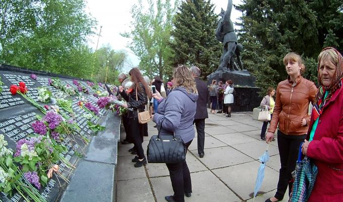Марківщина відзначила 72 річницю перемоги над нацизмом у Другій світовій війні