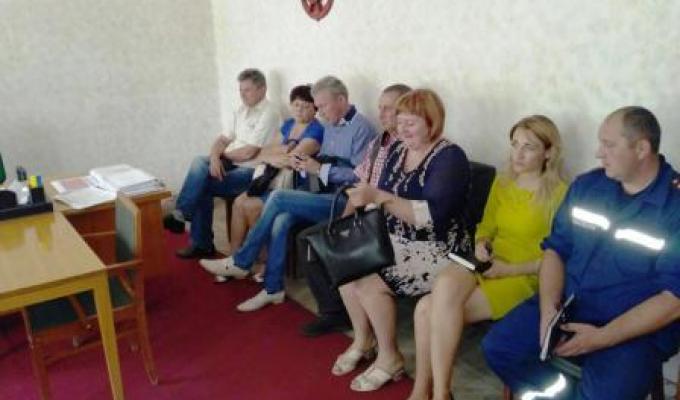 Засідання районного штабу з підготовки об’єктів житлово-комунального господарства та  соціальної сфери до сталої роботи у осінньо-зимовий період 2017-2018 років