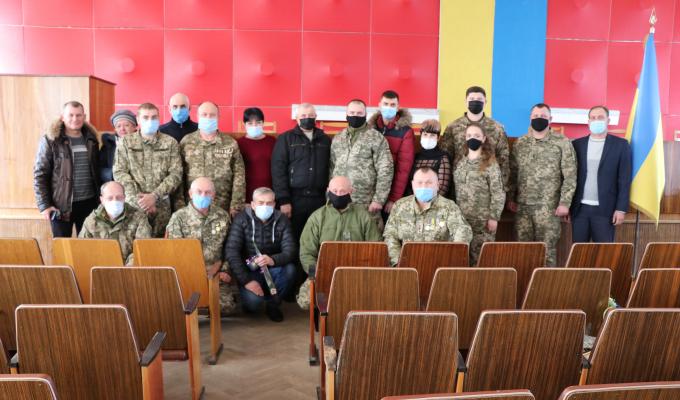 Привітали військовослужбовців напередодні Дня Збройних сил України