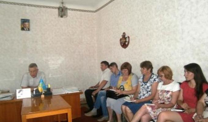 Засідання оргкомітету з підготовки проведення урочистостей до Дня Конституції України та Дня молоді