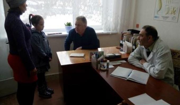 На Марківщині відбувся виїзний прийом лікарями обласної дитячої клінічної лікарні