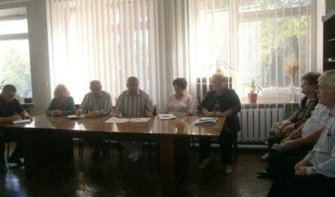 Відбулось засідання президії районної ради ветеранів