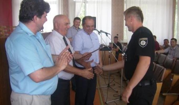 На Марківщині відзначали другу річницю створення Національної поліції