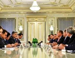 Президент України Петро Порошенко провів зустріч з делегацією Конгресу США