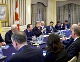 Президент провів зустріч з групою канадських депутатів