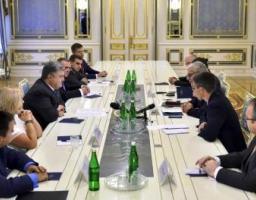 Президент України прийняв делегацію Сенату Франції