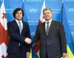 Президент України та Голова Парламенту Грузії домовились посилити міжпарламентську взаємодію