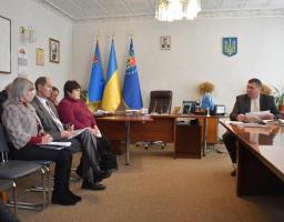 Робоча нарада у голови Марківської райдержадміністрації щодо обговорення плану перспективного розвитку Марківського району на 2019-2021 роки