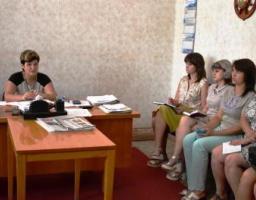 Чергова нарада при першому заступнику голови РДА Олені Цовмі