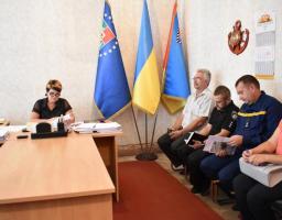 Засідання районної комісії з питань техногенно-екологічної безпеки та надзвичайних ситуацій.