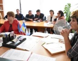 Нарада у першого заступника голови райдержадміністрації Олени Цовми з керівниками структурних підрозділів соціально-гуманітарного блоку 
