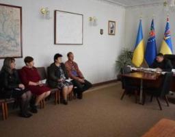 Робоча на рада у голови Марківської РДА
