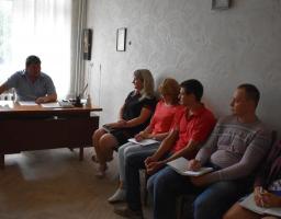 Засідання районного штабу з підготовки житлово-комунального господарства, об’єктів соціального призначення до роботи в осінньо-зимовий період 2019/20 років