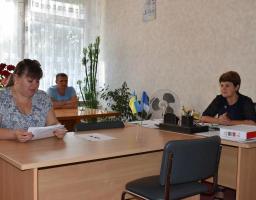 Засідання районної комісії з питань надання одноразової матеріальної допомоги мешканцям Марківського району