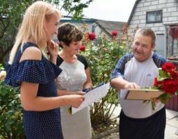 Привітали легендарного футболіста Марківщини