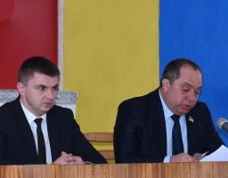 Голова Марківської райдержадміністрації Костянтин Тимунь взяв участь у засіданні позачергової сесії Марківської районної ради