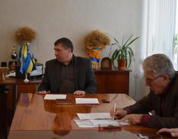 Голова Марківської райдержадміністрації Ігор Дзюба провів робочу нараду з керівниками агроформувань району