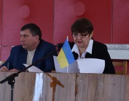 Участь голови Марківської райдержадміністрації у засіданні позачергової сесії районної ради 