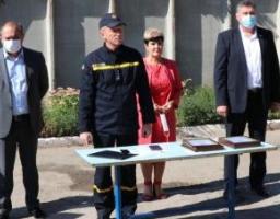 Сьогодні на Марківщині відбулися урочисті збори з нагоди професійного свята - Дня рятівника