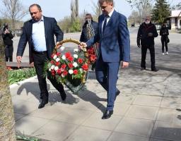 На Марківщині вшанували  пам'ять загиблих ліквідаторів Чорнобильської катастрофи